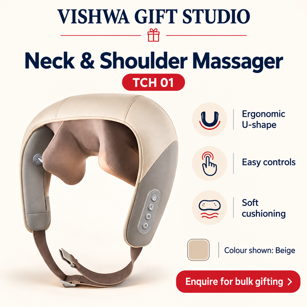 Neck & Shoulder Massager - TCH 01 - Image 2
