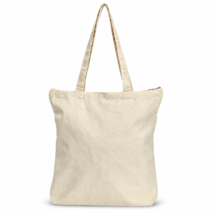 300 GSM Zipped Canvas Tote Bag - CB03 / CB04