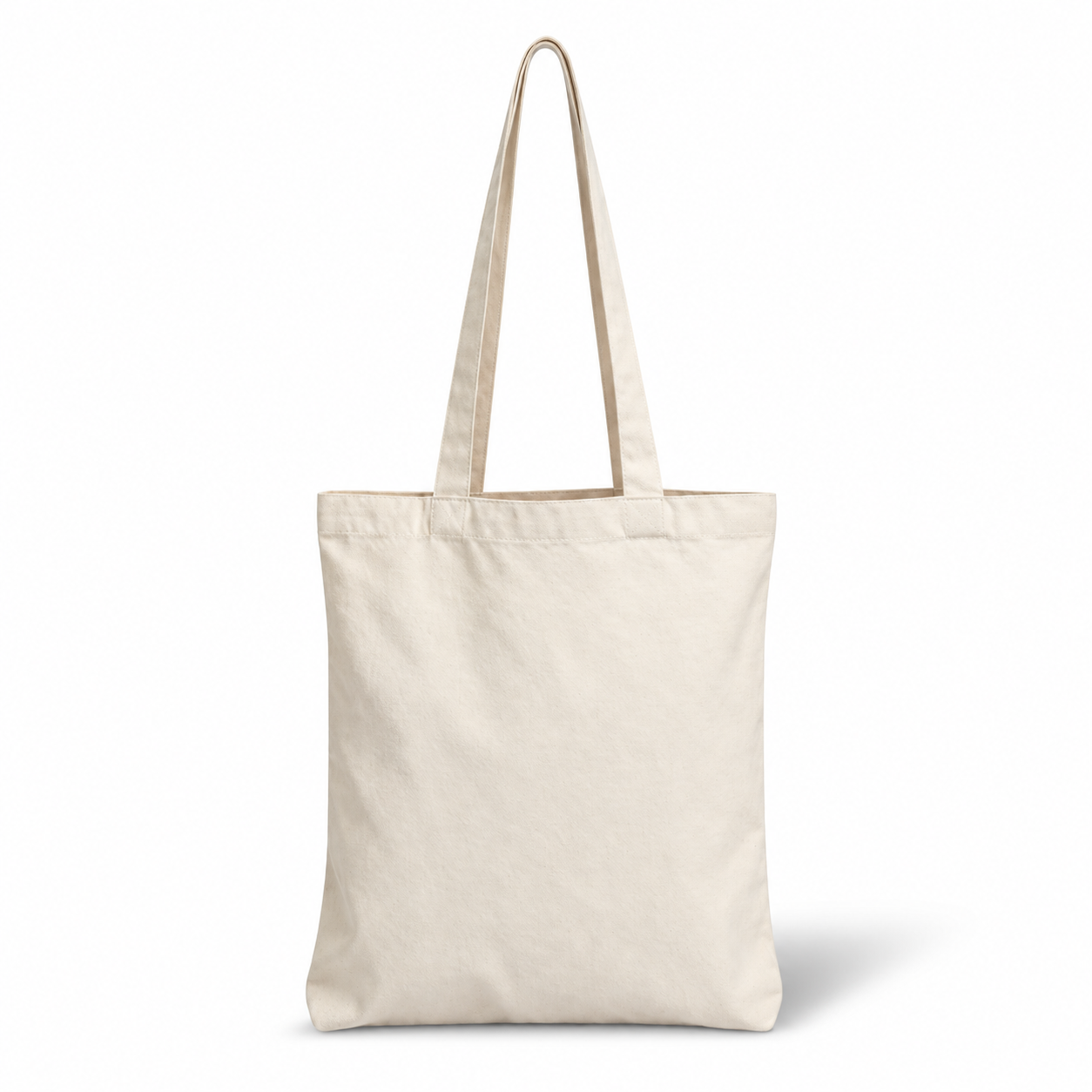 150 GSM Long-Handle Canvas Tote Bag - CB05