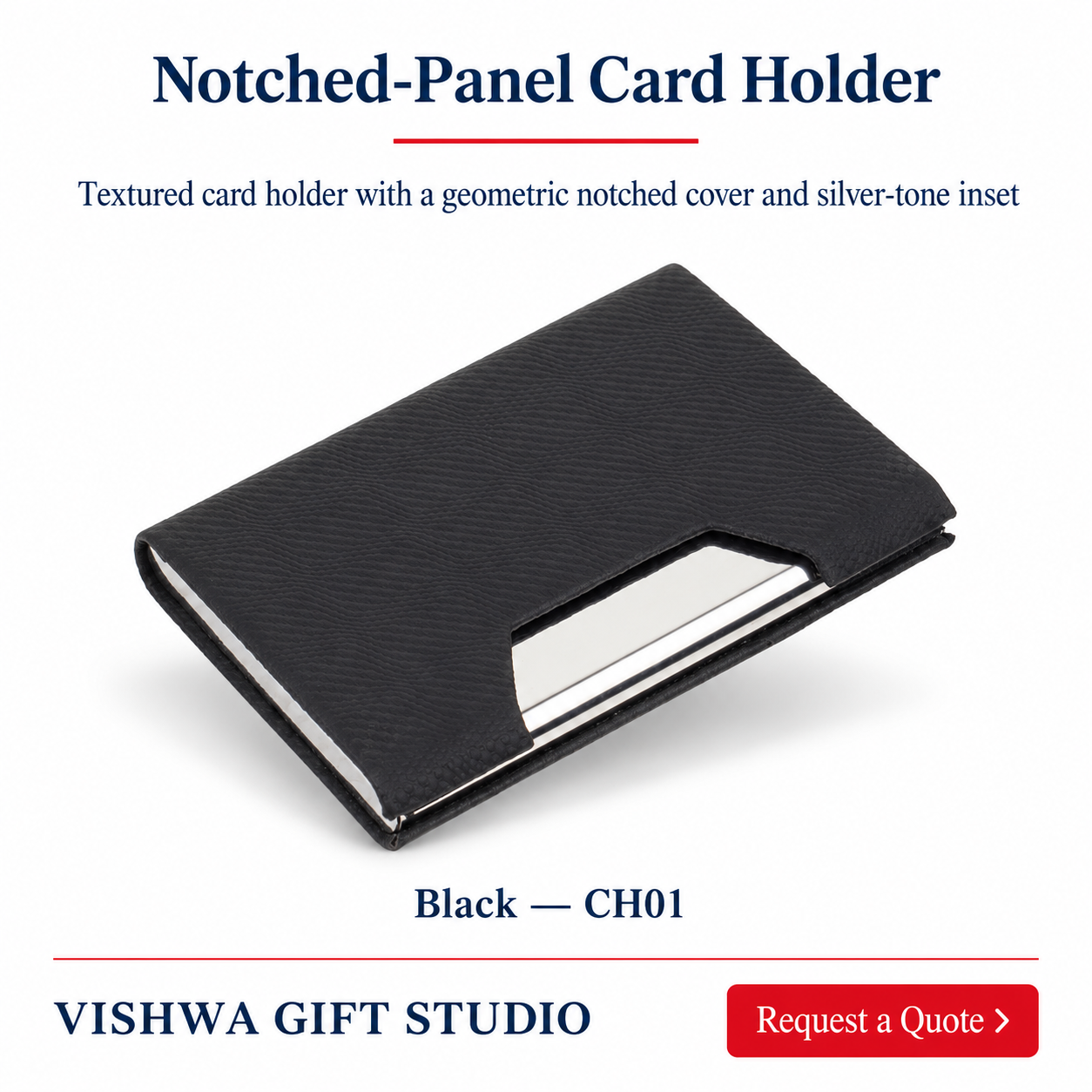 Notched-Panel Card Holder - CH01 - Image 2