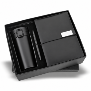3-in-1 Notebook, Pen & Flask Gift Set - CS288 / CS289 — CS288