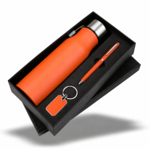3-in-1 Colour Bottle, Pen & Keychain Gift Set - CS374 / CS375 — CS374