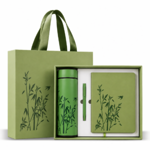 3-in-1 Botanical Notebook, Pen & Bottle Gift Set - CS394 / CS395 — CS394