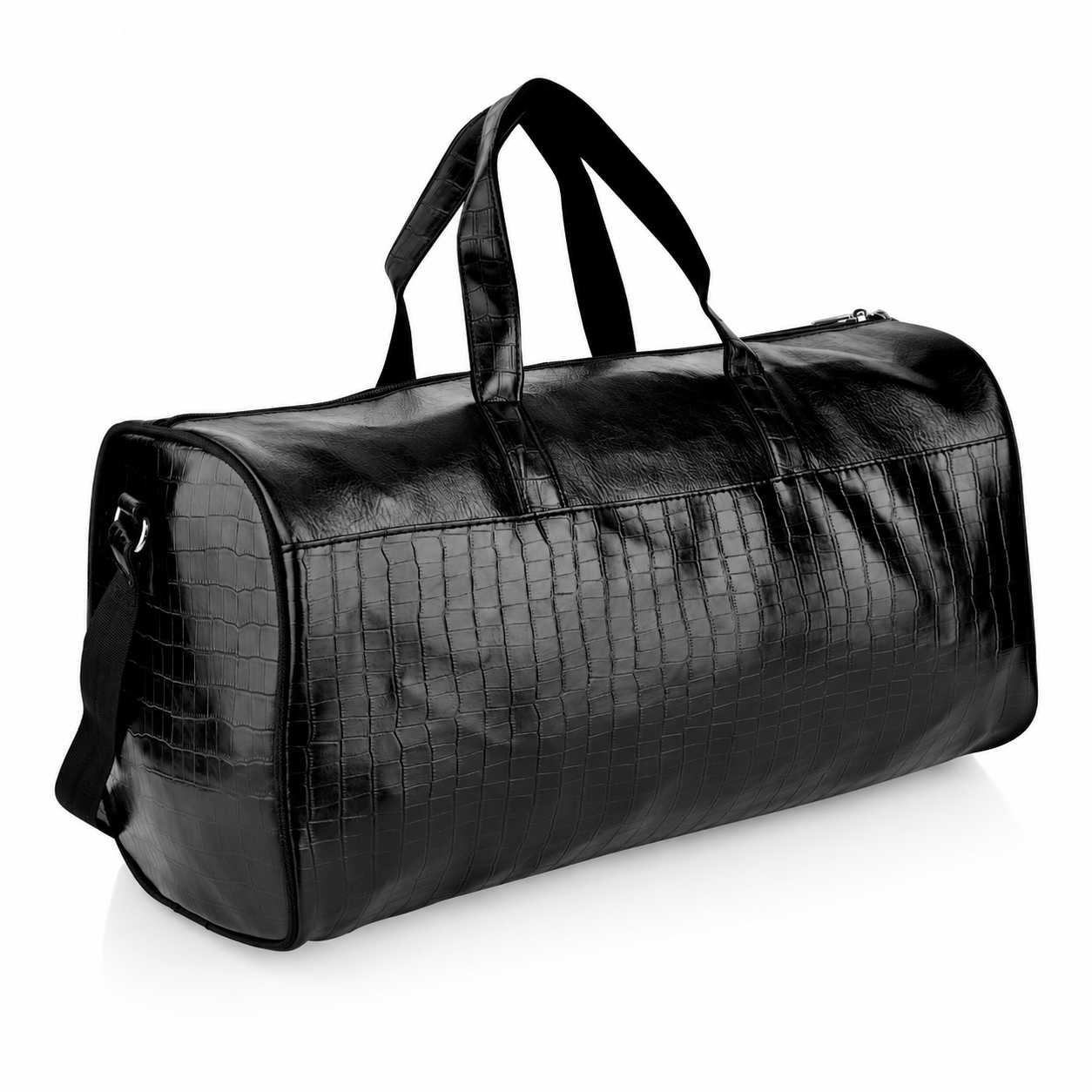 Croc-Textured Travel Duffle Bag - DUB01 / DUB02 — DUB01