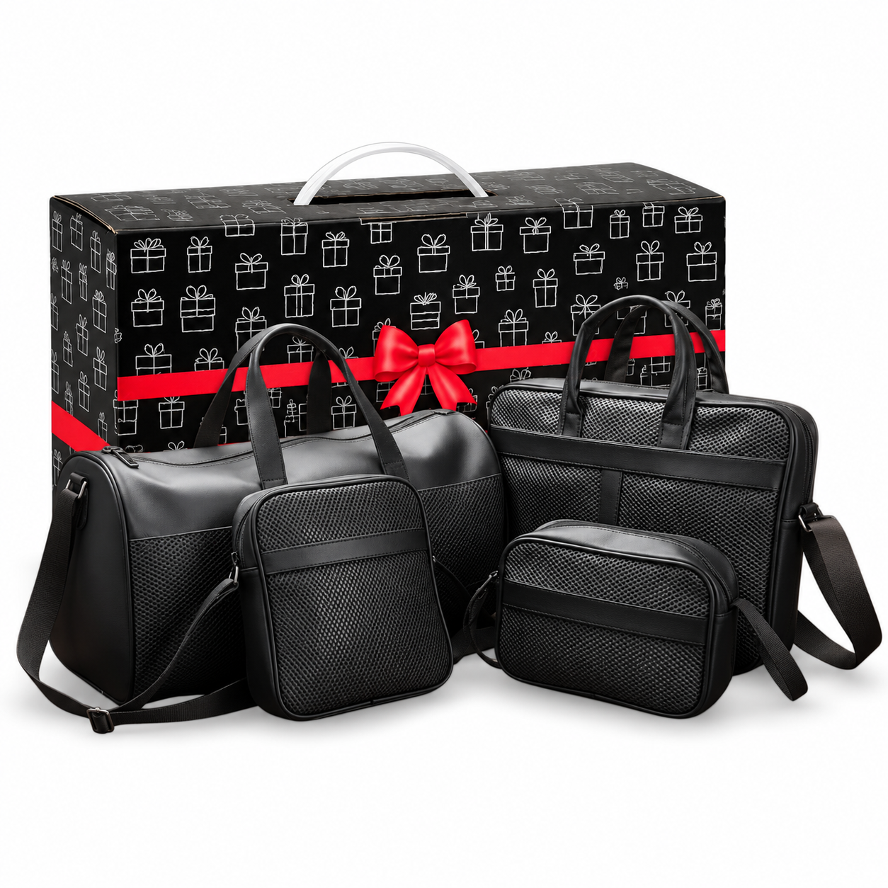 4-in-1 Coordinated Travel Bag Gift Set - EG-BGS01 / EG-BGS02 — EG-BGS01