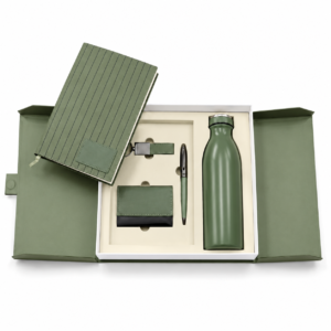 5-in-1 Lined Diary & Bottle Gift Set - EG-OG34 / EG-OG35 / EG-OG36 / EG-OG37 — EG-OG34