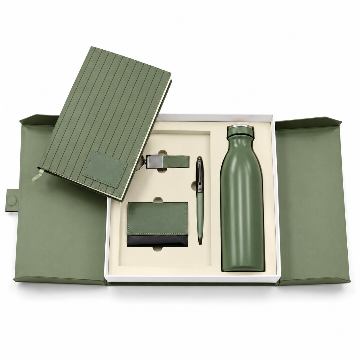 5-in-1 Lined Diary & Bottle Gift Set - EG-OG34 / EG-OG35 / EG-OG36 / EG-OG37