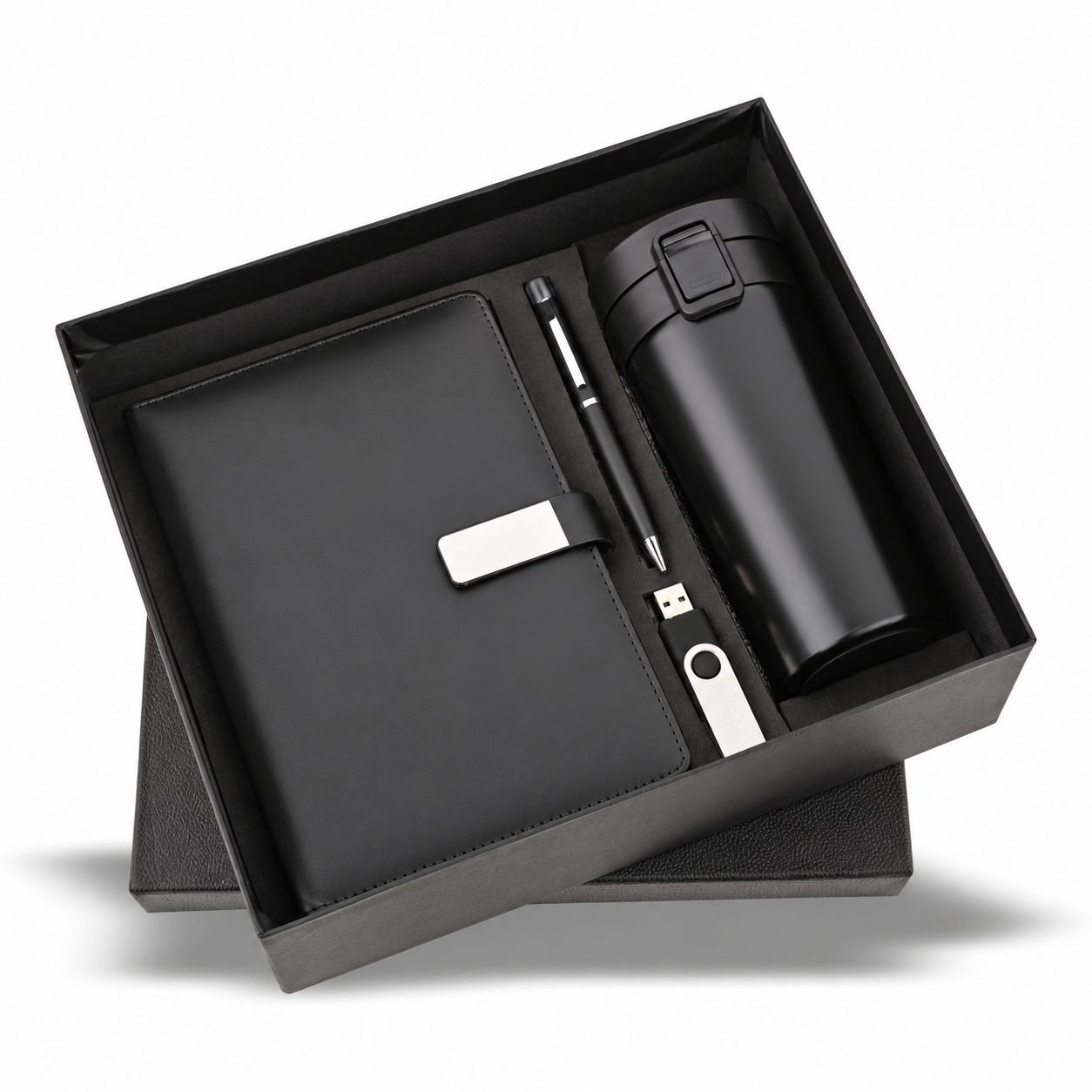 4-in-1 Notebook, Pen, Mug & USB Gift Set - EG199