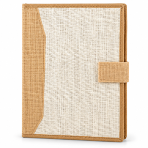 Hard-Bound Jute Conference Folder - JF04 — JF04