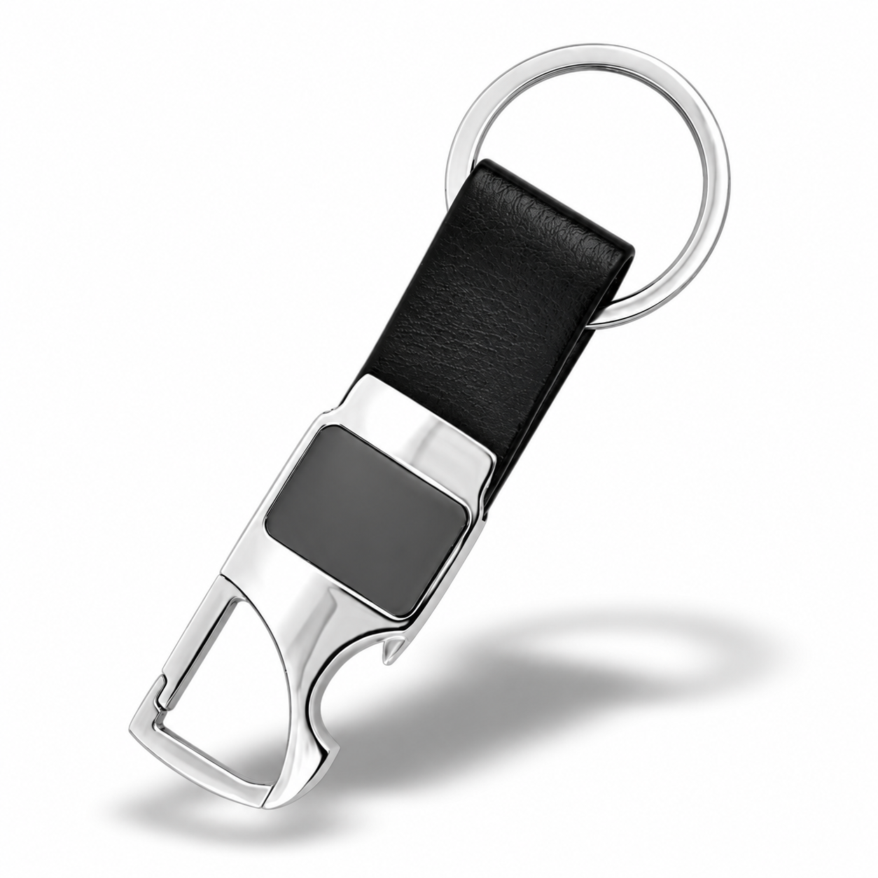 Square-Panel Strap Keychain with Clip - KC06 / KC13 — KC06
