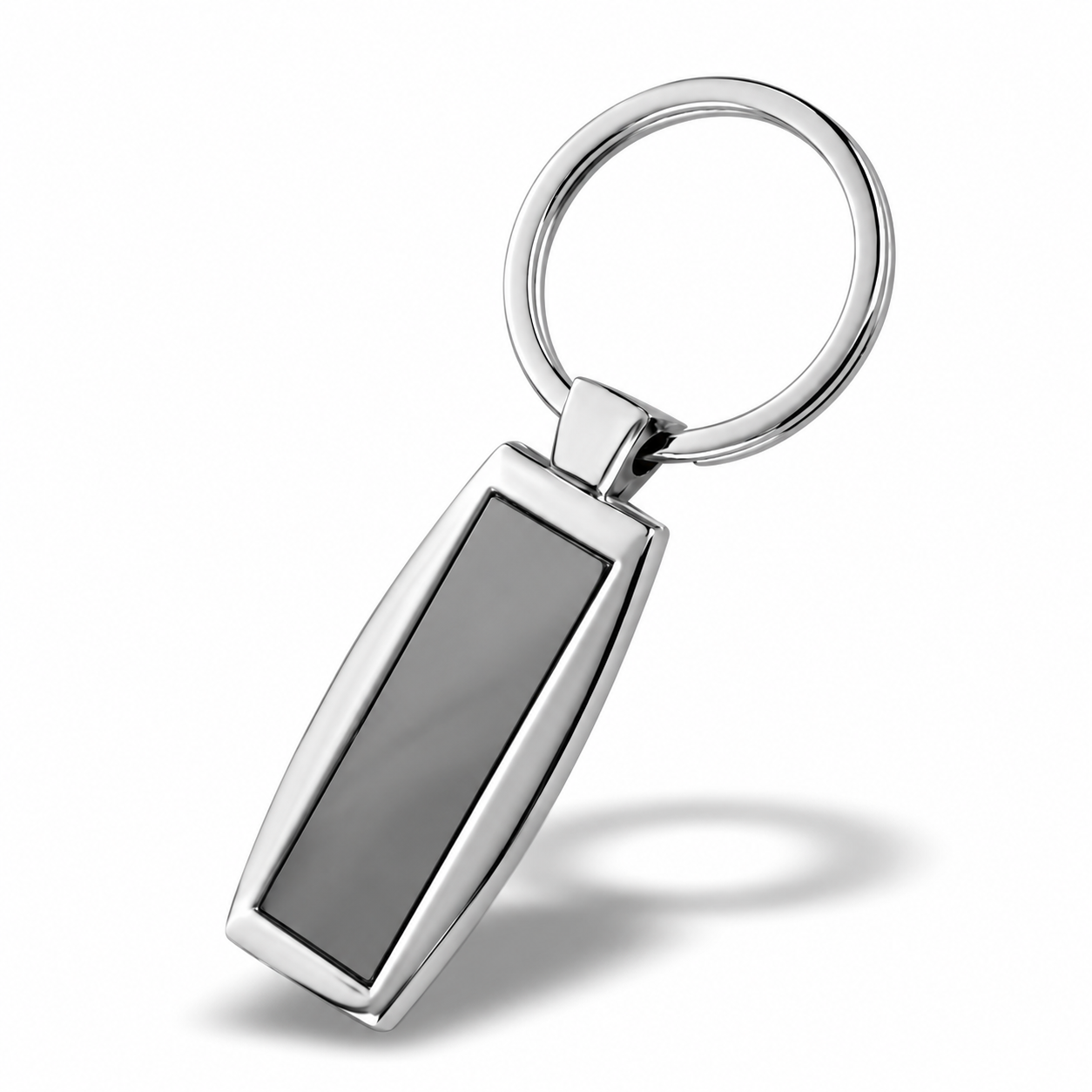 Inset-Panel Metal Keychain - KC11 — KC11