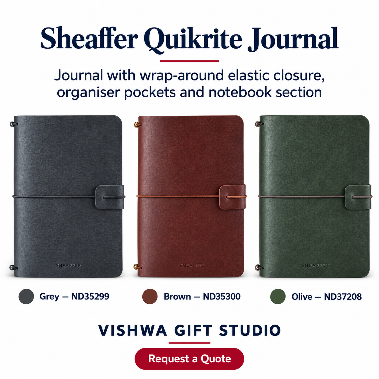 Sheaffer Quikrite Journal - ND35299 / ND35300 / ND37208 - Image 2