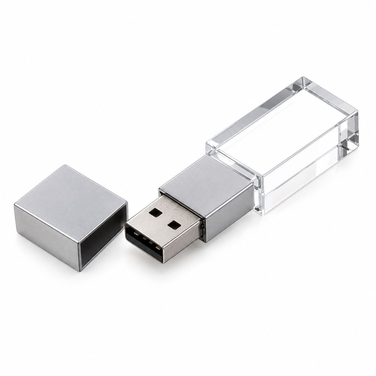 Clear-Body USB Pendrive - PD10