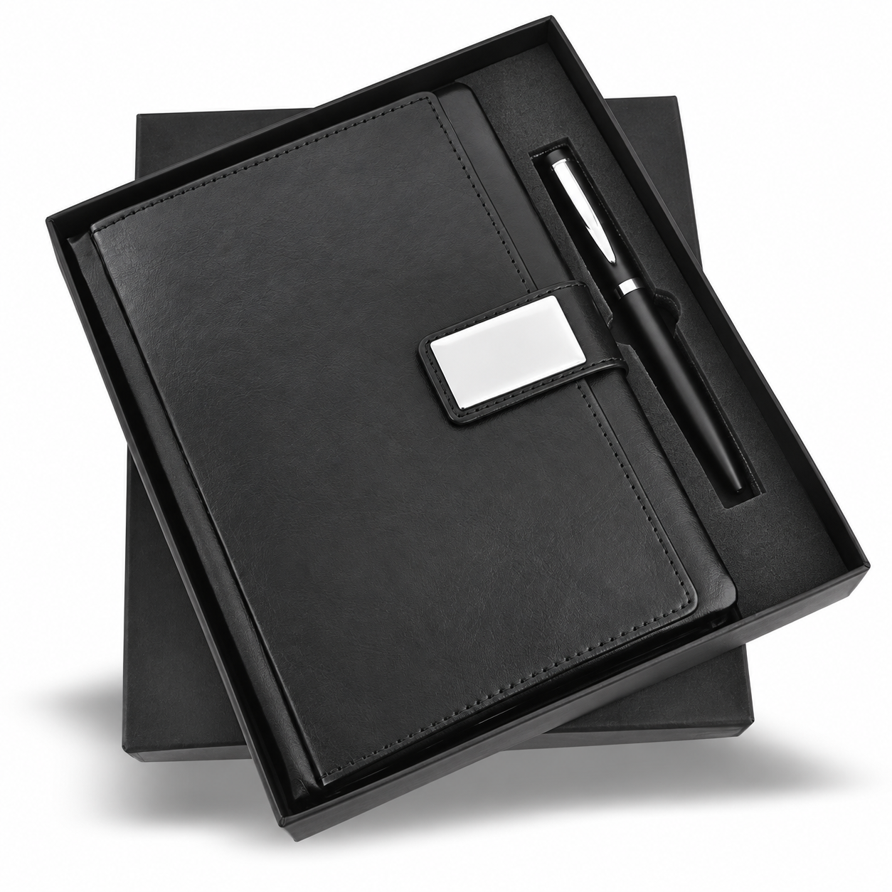 2-in-1 Clasp A5 Notebook & Pen Gift Set - CS145 / CS146 — CS145