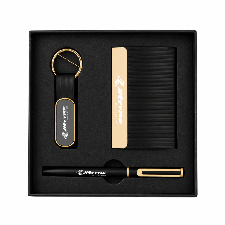3-in-1 Card Holder, Pen & Keychain Gift Set – GS 312