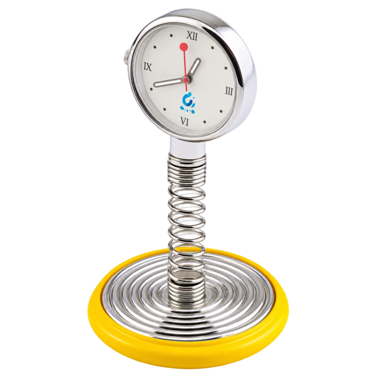 4228 Spring Round Desk Clock