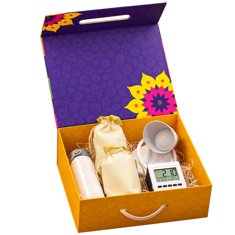 5-in-1 Digital Clock Tumbler Diwali Gift Box — DW-Q247