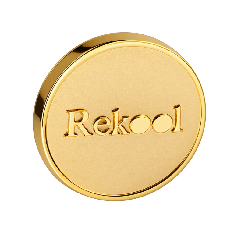 4218 Round Gold Paper Weight
