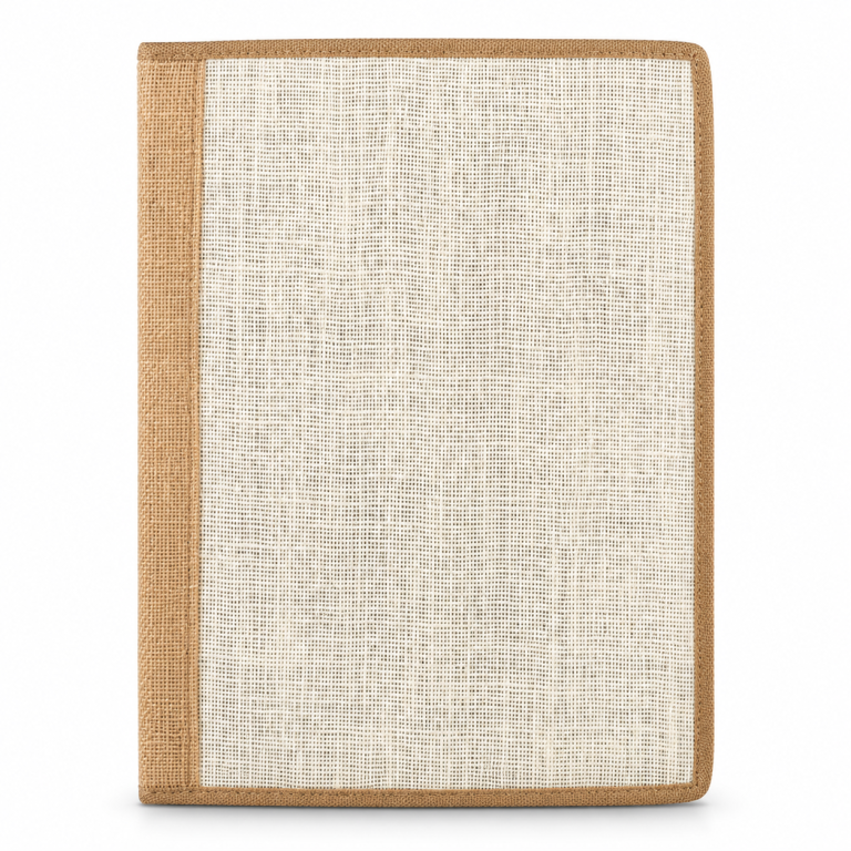 Soft-Bound Jute Conference Folder - JF02