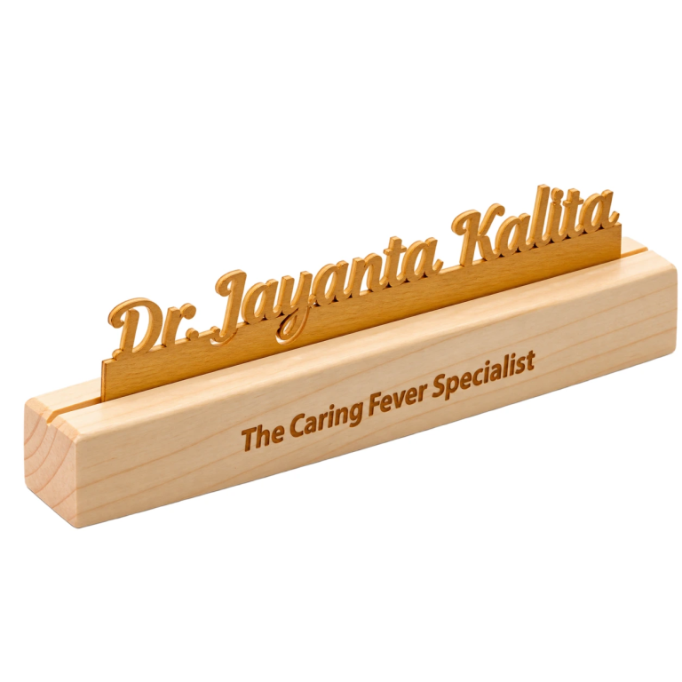 4309 Personalised Wooden Name Stand