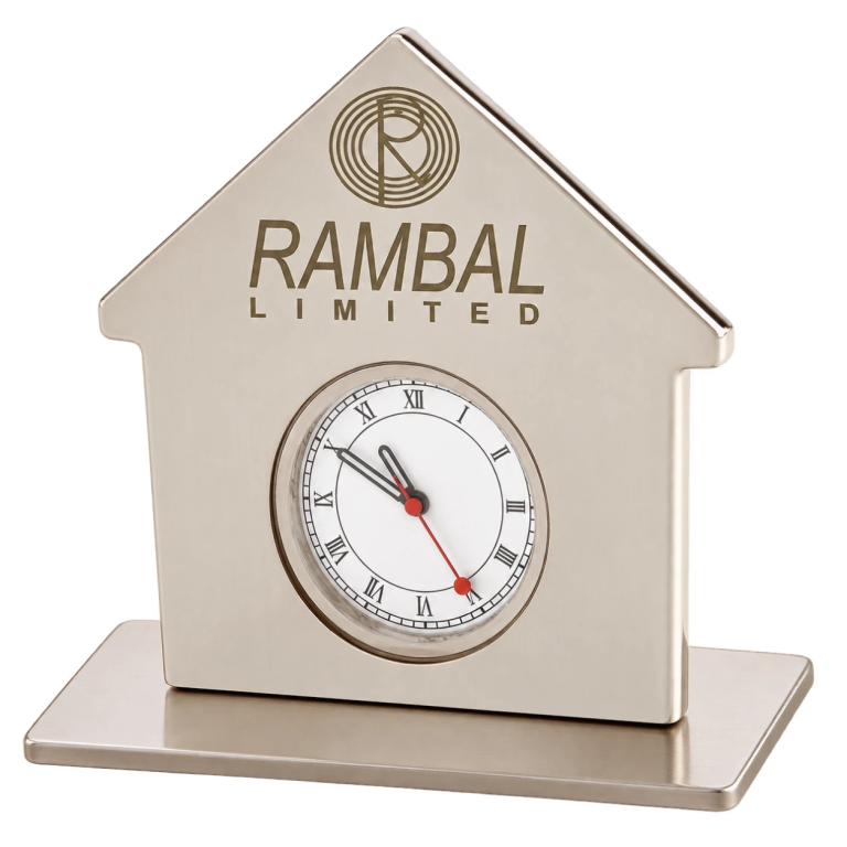 4164 House Shaped Table Clock