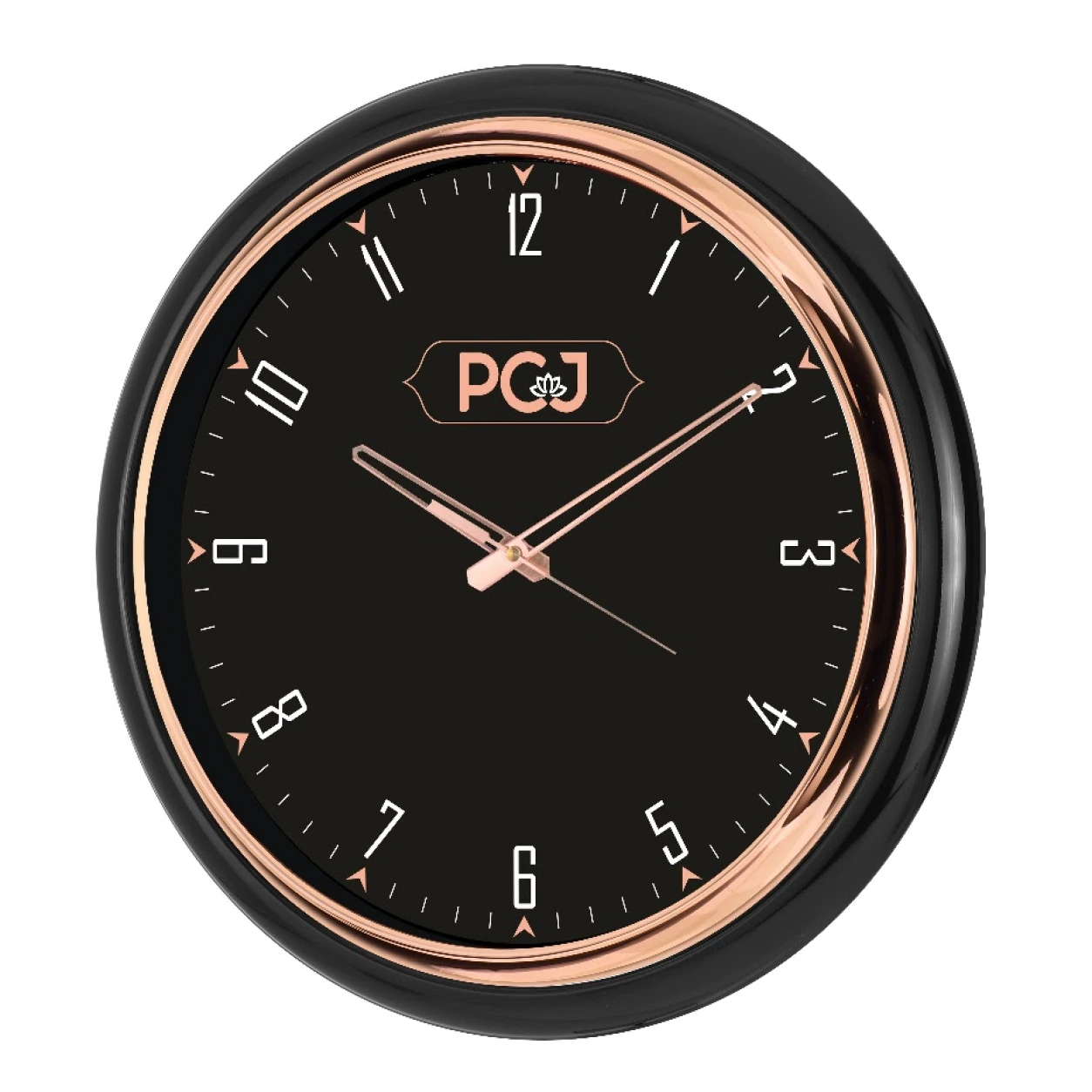 6 13.25-Inch Plastic Wall Clock — WC06