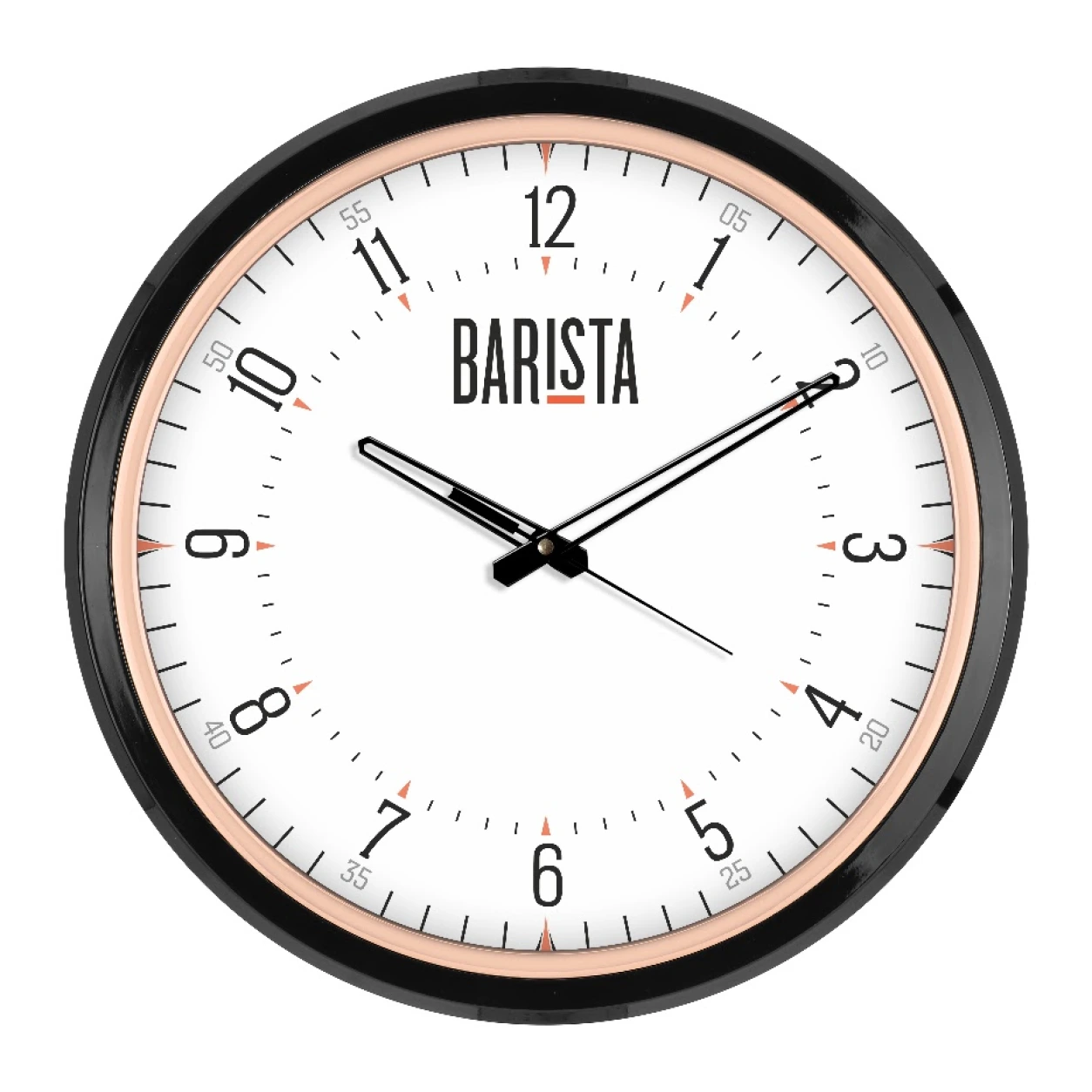 10 12.75-Inch Plastic Wall Clock — WC10