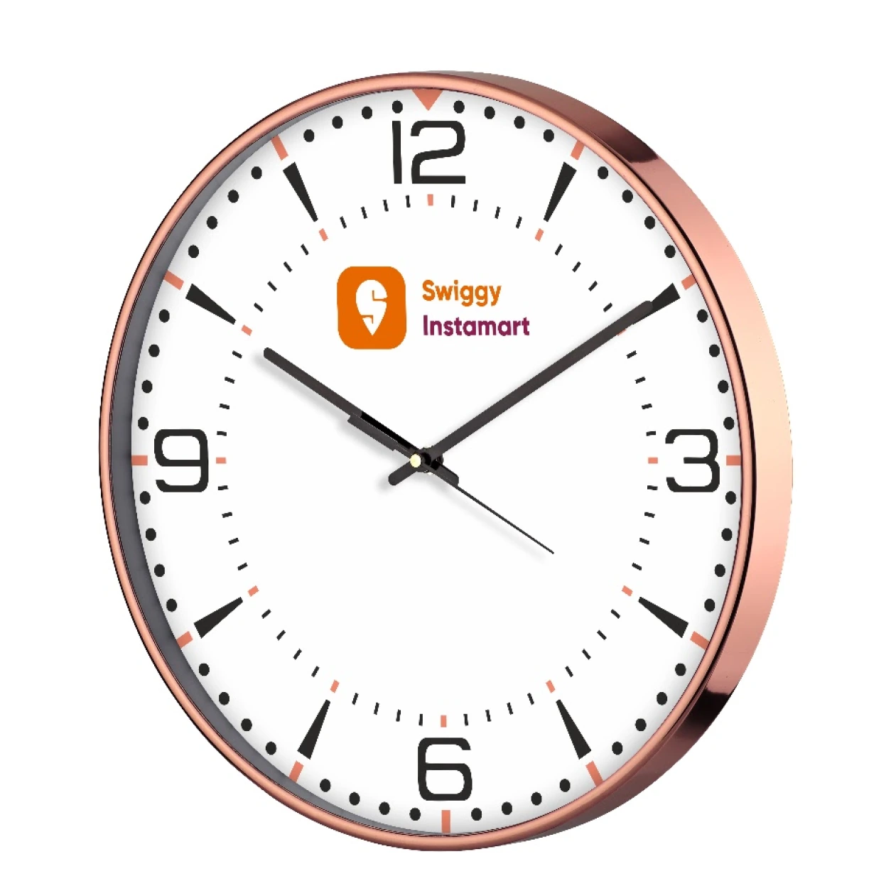 31–35 11.75-Inch Slim Round Wall Clock — WC31