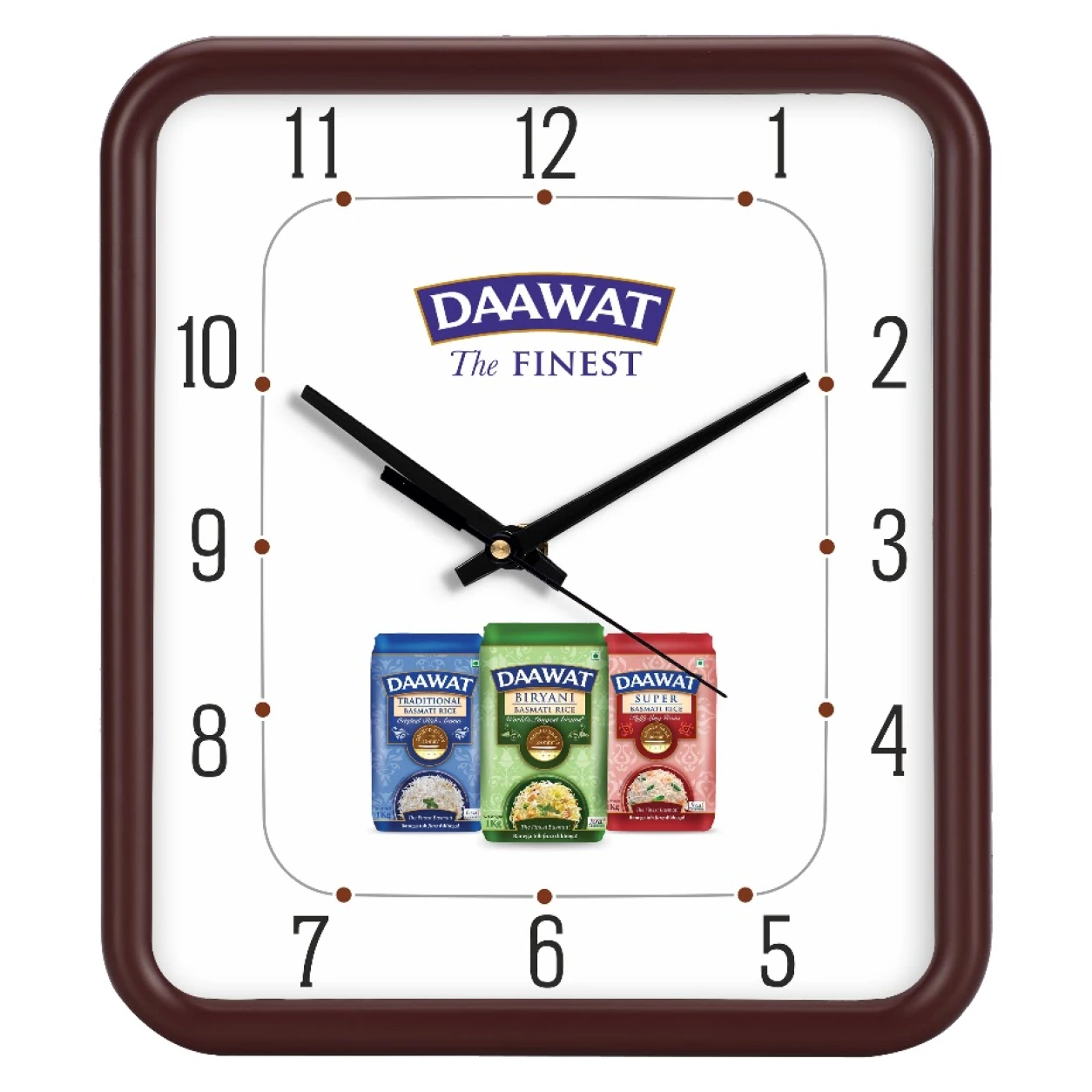 36/37 Rectangular Wall Clock — WC36