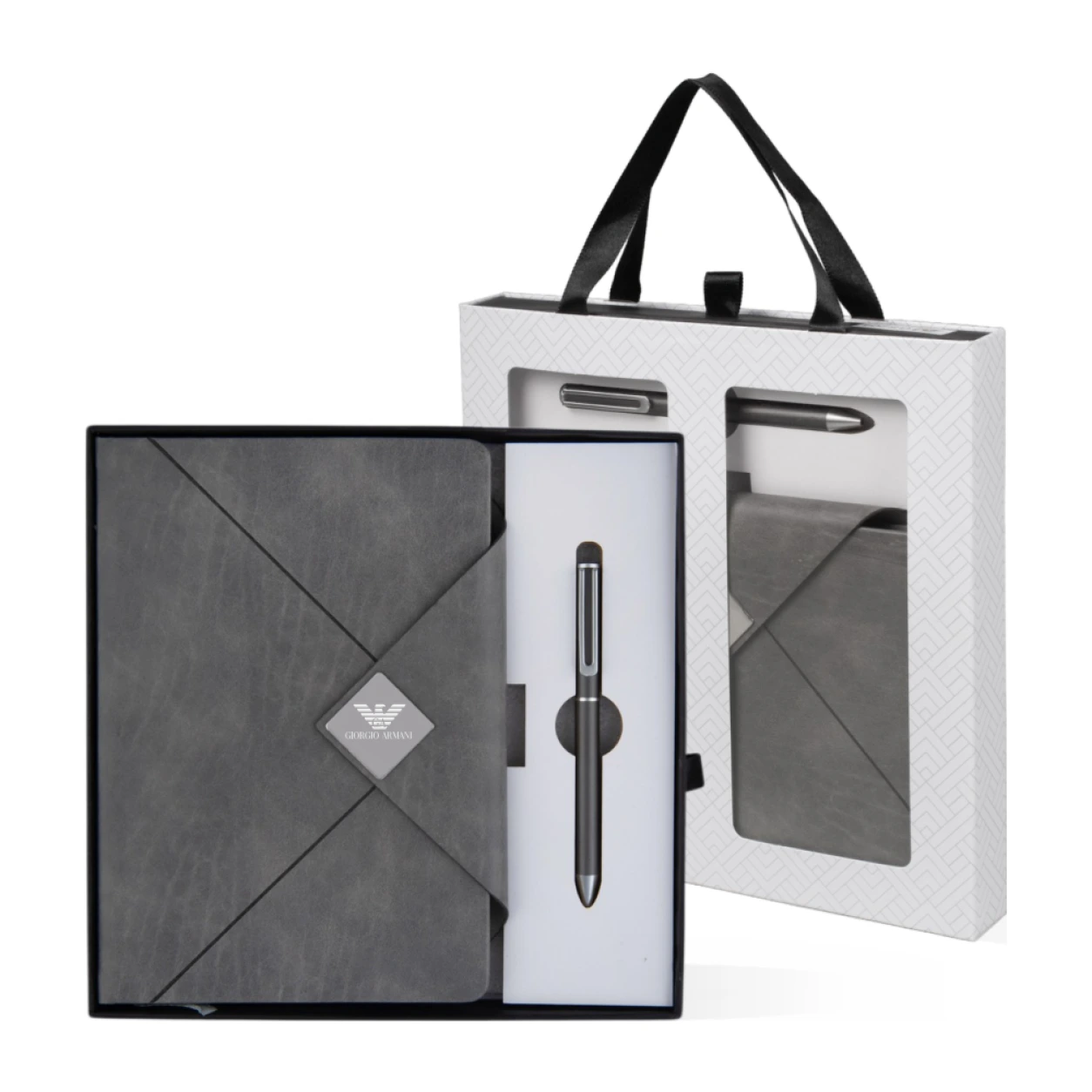 2-in-1 Notebook & Metal Pen Gift Set – GS 204 — GS 204