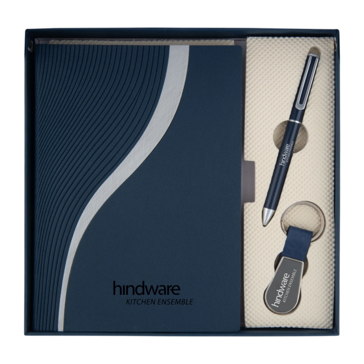 3-in-1 Notebook, Pen & Keychain Gift Set – GS 304 — GS 304