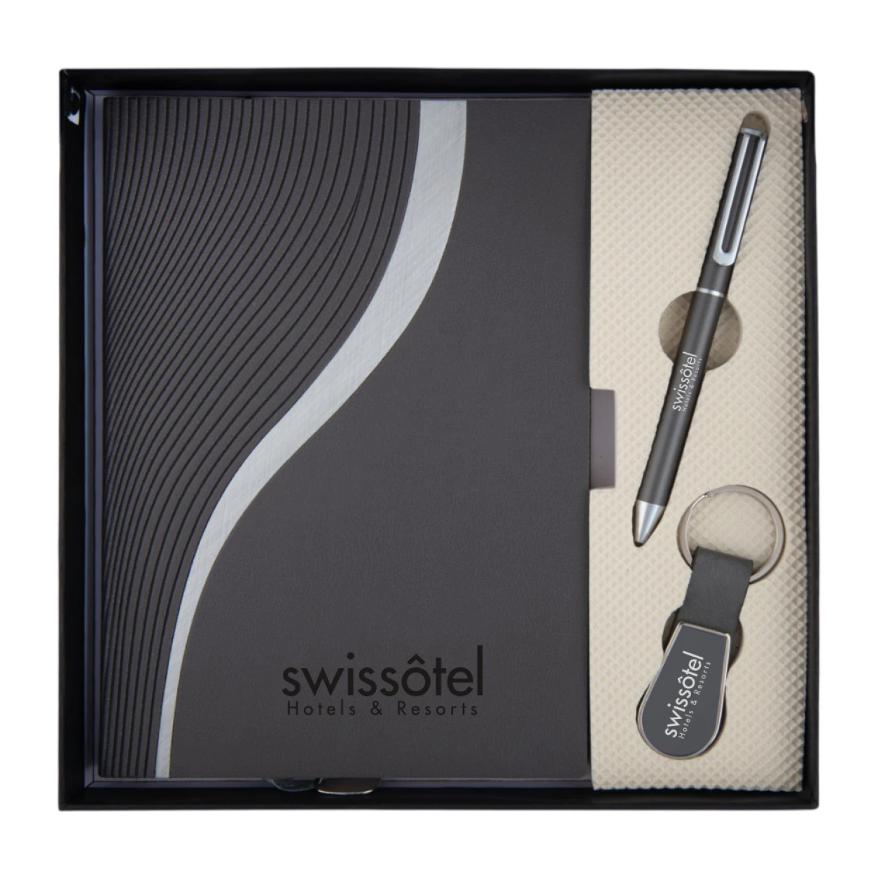 3-in-1 Notebook, Pen & Keychain Gift Set – GS 305 — GS 305