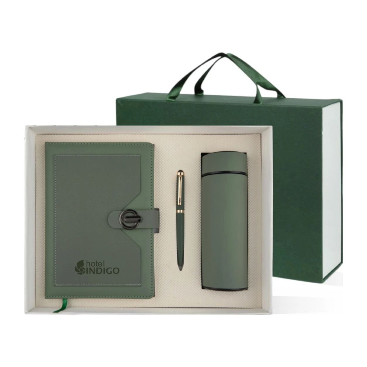 3-in-1 Notebook, Pen & Bottle Gift Set – GS 314 — GS 314