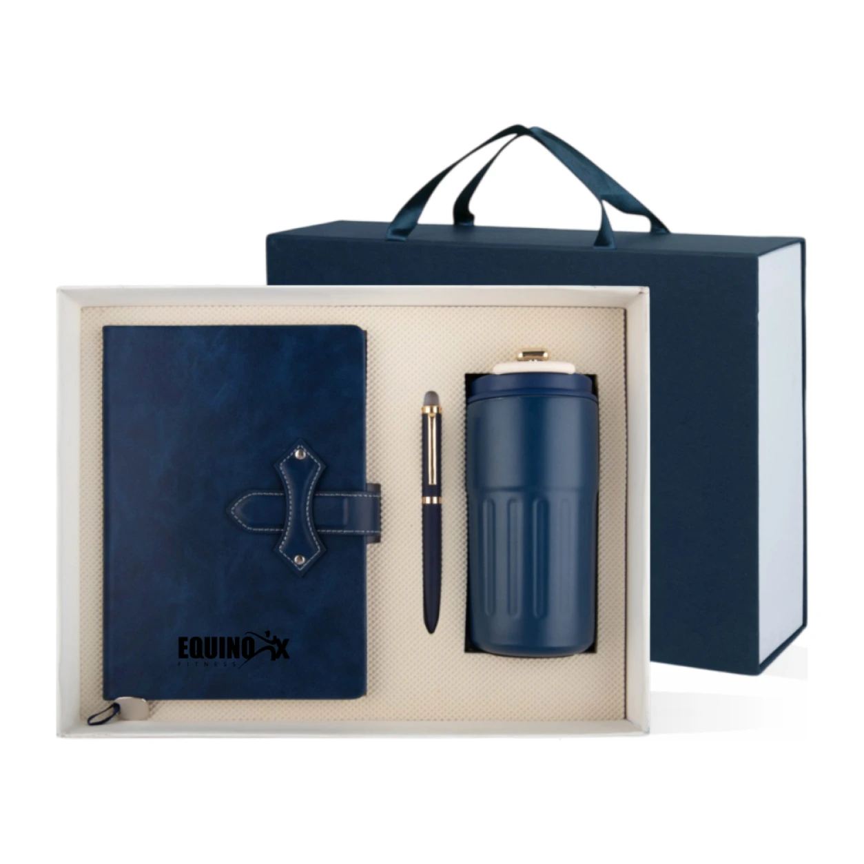 3-in-1 Notebook, Pen & Flask Gift Set – GS 317 — GS 317