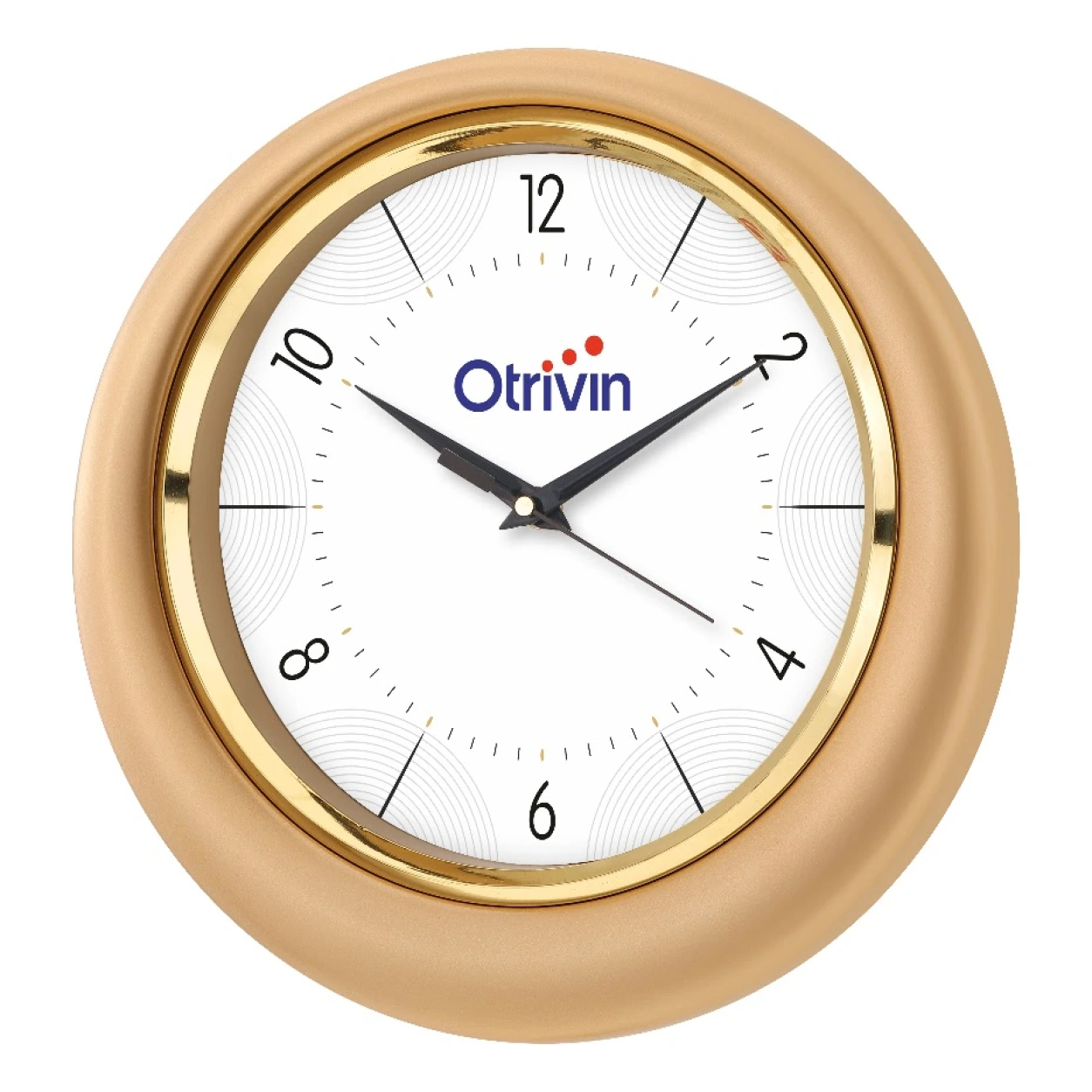 89–91 10-Inch Round Wall Clock – Three Designs — WC89