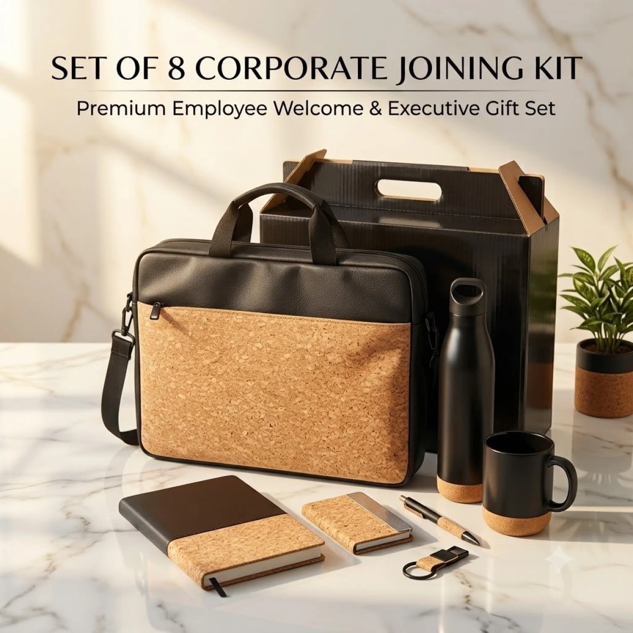 8-Piece Cork Corporate Joining Kit - VGS-DW26-13 - Image 2
