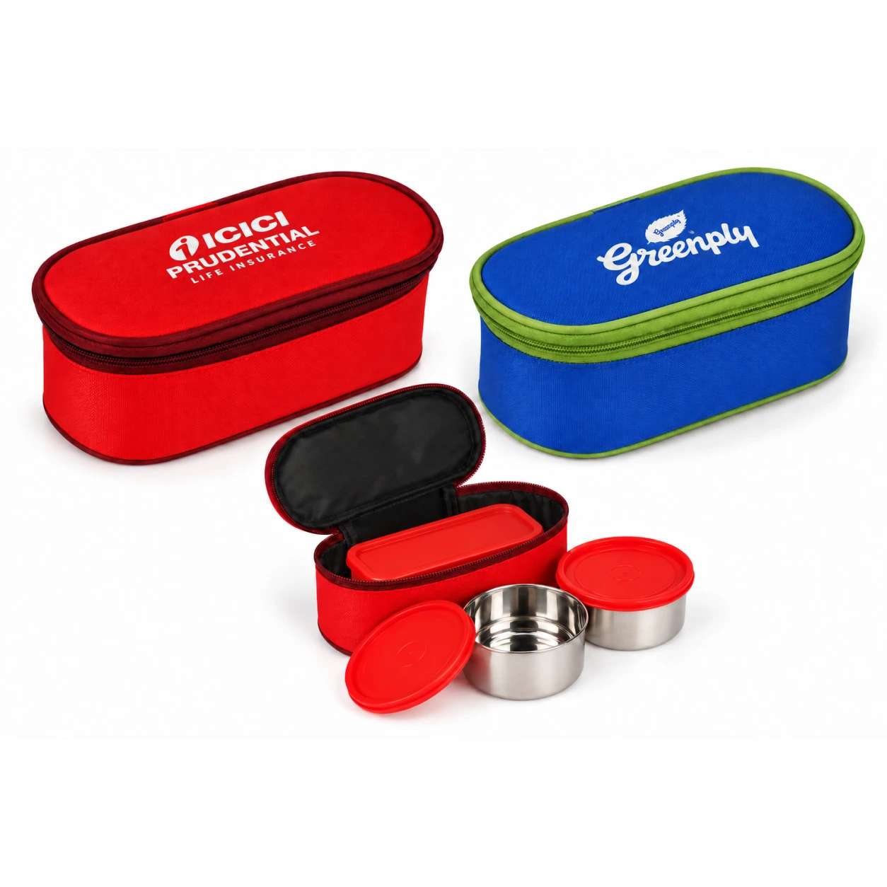 LB495 / LB496 Lunch Box – Red & Blue — LB495