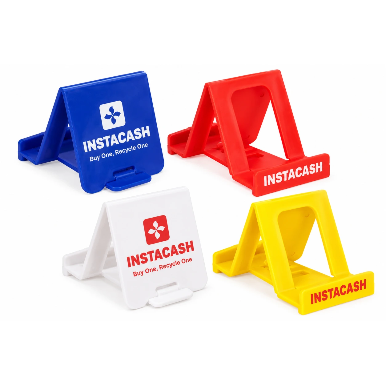MS520 Folding Plastic Mobile Stand – Four Colours