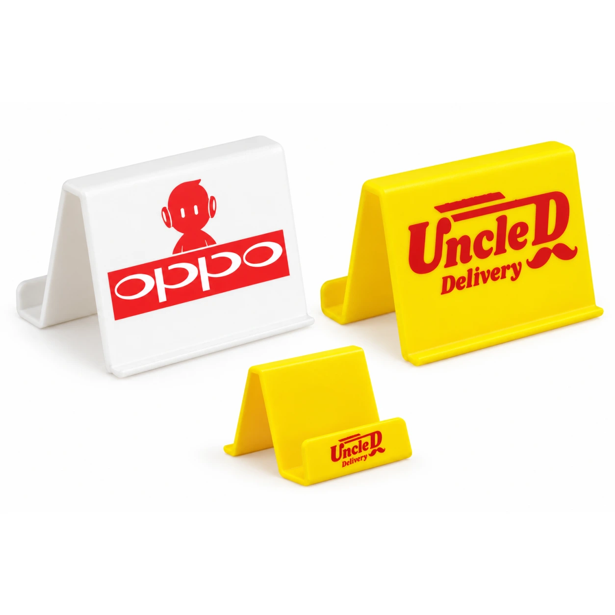 MS534 / MS535 Plastic Mobile Stand – White & Yellow