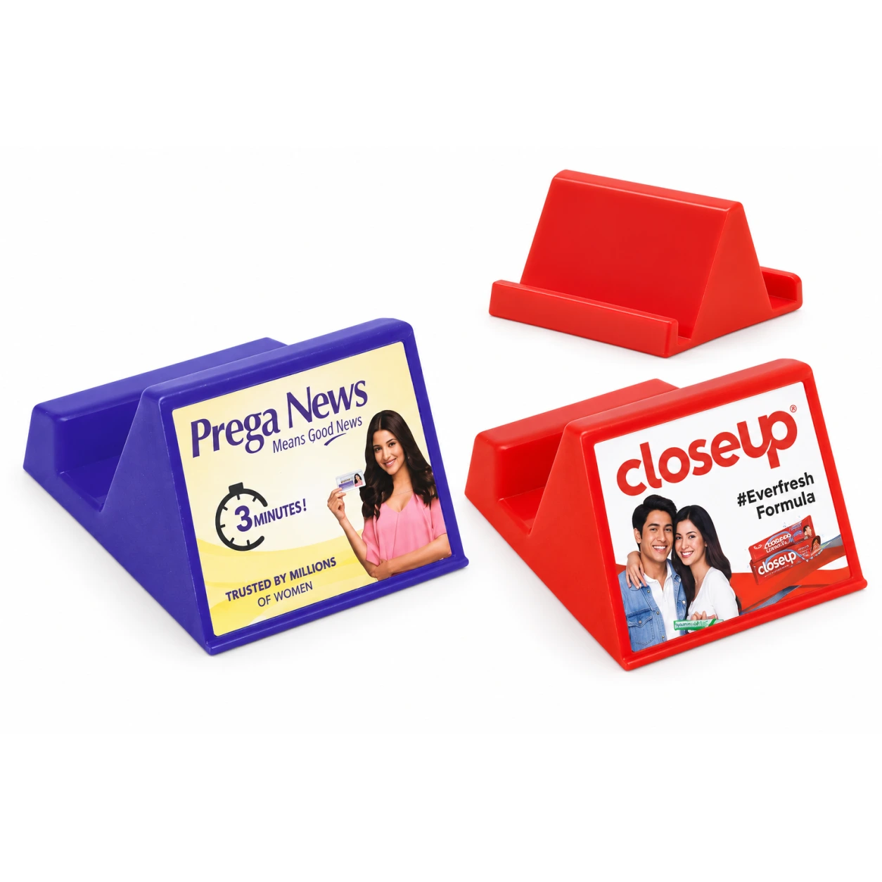 MS536 / MS537 Plastic Mobile Stand – Purple & Red