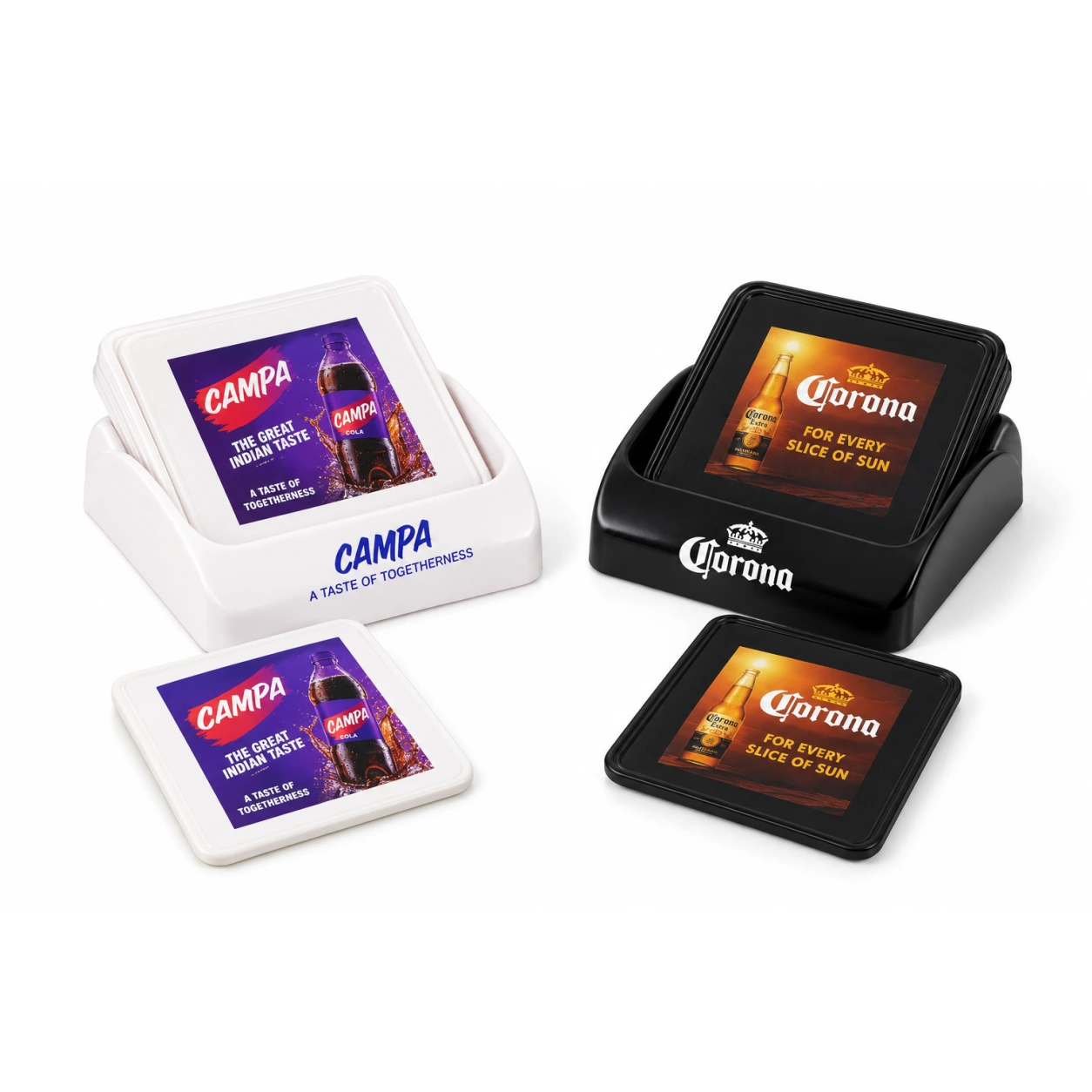 Coaster Set with Sloping Holder – CS599 / CS600