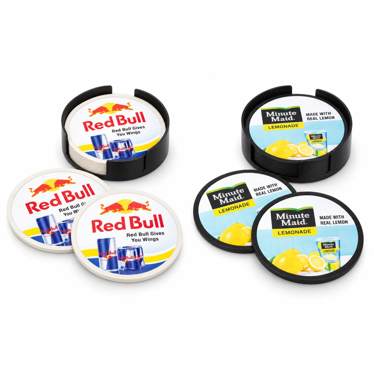 Plastic Coaster Set Options – CS607 / CS608