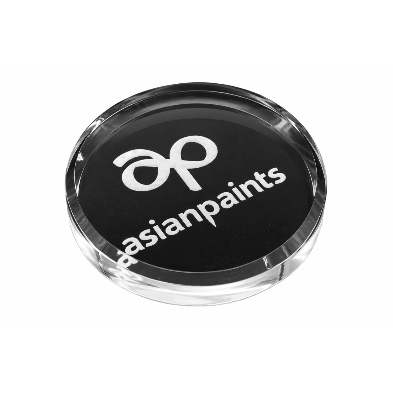 APW630 Thick Round Acrylic Paperweight