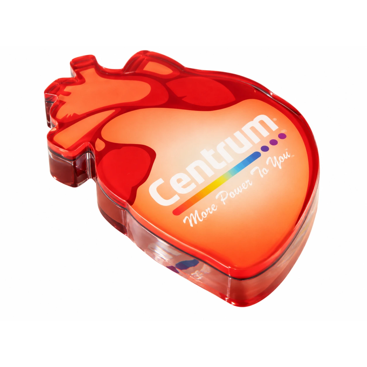 APW637 Anatomical Heart Acrylic Paperweight