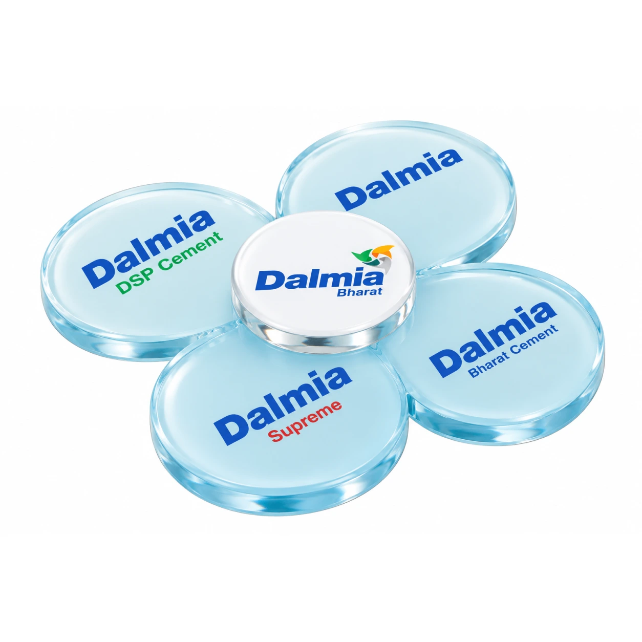 APW641 Four Arm Acrylic Spinner Paperweight